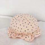 Baby Fisherman Double Polka Dot Baby Sun Hat