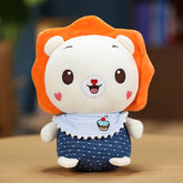 Super Cute 23cm Ear Elephant Earmuffs Penguins Lion White Bear Plush Baby Toys Stuffed Soft Cartoon Animlas PLushies Dolls