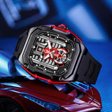 Three-dimensional Hollow Quartz Transparent Bottom Men