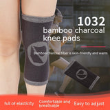 Sports Kneecaps Knitted Bamboo Charcoal Four-sided Stretch Fitness Sports Running
