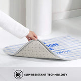 Flannel Absorbent Non-slip Easy-care Floor Mat
