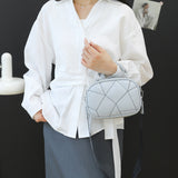 Fashion Three-layer Retro Trendy Patchwork Small Bag