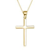 Sterling Silver Cross Pendant Necklace Jewelry Gifts for Women Men