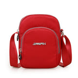 Vertical Mini Cell Phone Messenger Bag
