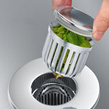 Vegetable Sink Under The Water Pipe Fittings Kitchen Sink Bouncing Core