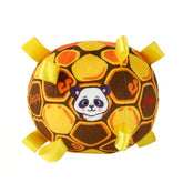 Interactive Ball Dog Toy For Aggressive Chewers Training Decompress Bite Resistant Plush Handle Dog Toys With Bells Pet Supplies