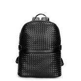 Braided Men's Backpacks Casual Large Capacity Travel