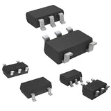 Minimalist Electronic Integrated Circuit Chip Components