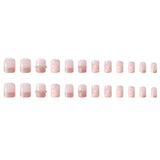 Summer Mountain Camellia Pearl Wearable Wearable Pseudo -nail Patch