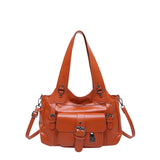 High-grade Sentong Qin Versatile Large Capacity Shoulder Bag