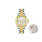 Fashion Gradually Gold Steel Watch