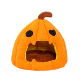 Cat Nest Sleeping Hut Habitat Pet Supplies Cozy Pet Cave Tent Halloween Pumpkin Nest Dog Cat Bed For Poodle Puppy Dog Animals
