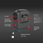 Host Fan Radiator Universal Cooling Fan