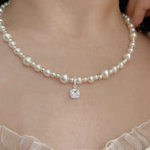 Cube Sugar Necklace Birthday Gift High-grade Clavicle Chain