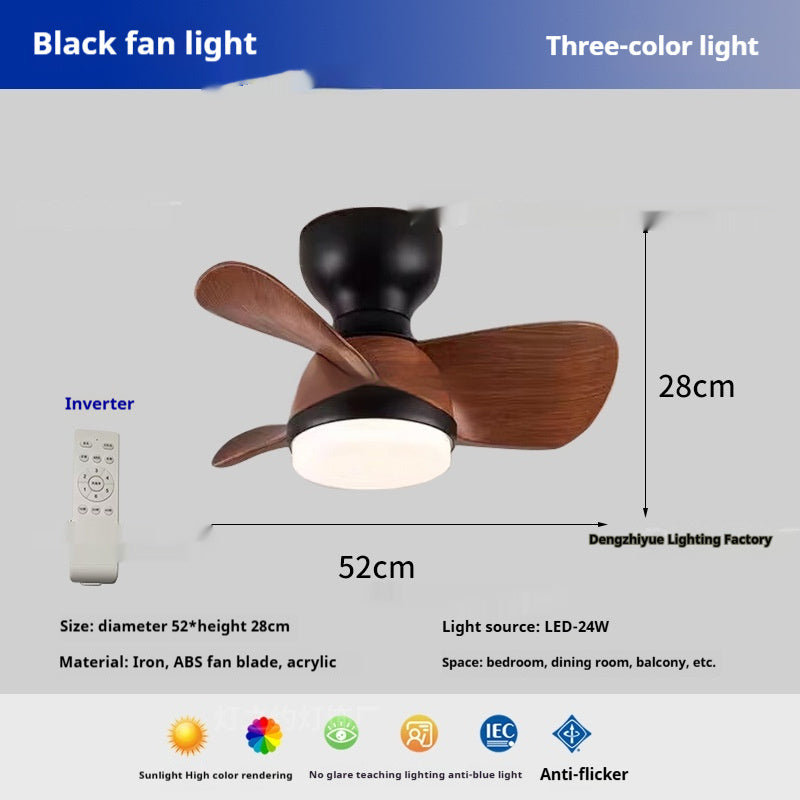 Retro Dining Room Ceiling Living Room Bedroom Ceiling Fan Lights Simple Home