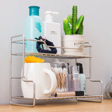Kitchen Double-layer Storage Rack Seasoning Rack Bathroom