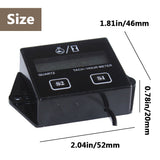 Motorcycle tachometer timer