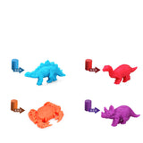 Dinosaur color mud play house toy