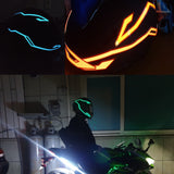 Helmet light bar