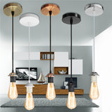 Vintage industrial chandeliers