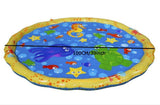 Inflatable spray pad