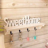 Home Decoration  Hook Wall Hanging Wall Decoration Coat Hook White