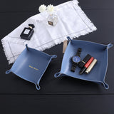 Leather Storage Box Storage Desktop Storage Box