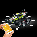 Remote Control Electric Tracked High-Speed Vehicle Assembling Building Blocks Toy
