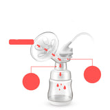 Piggy Carter Intelligent Electric Breast Pump Mute And Comfortable High Suction Automatic Milking Machine Painless Breastfeeding