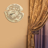 Modeling Wall Clock Modern Chinese Dragon Art Wall Decoration Wall Clock