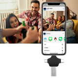 Suitable for Apple type-c Android three-in-one otg adapter connector U disk USB converter wholesale