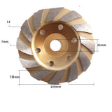 Ground Corner Grinding Wheel Disc Edge Polishing And Grinding Disc Thickened