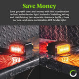 Warning Light Plastic Rear Tail Light Car Rear Tail Light