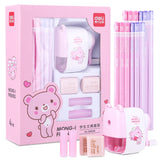 Student Stationery Set, Children's School Supplies, Pencil Sharpener, Eraser
