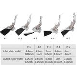 Industrial sewing machine flat car A10 wrapping drum double wrapping pulling drum faucet wrapping device