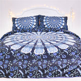 Blue Peacock Bedding