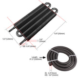 Car Modification Fittings Air-conditioner Pipe Belt Condenser Row Oil Cooler