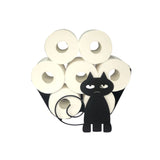 Cat Shape Kitchen and Bathroom Tissue Paper Storage Rack