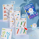 Children's Early Education Pen Control Training Book