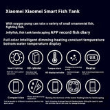 Bluetooth Version Douyu Special Cylinder Small Fish Tank