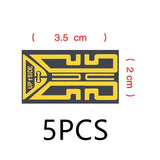 Cell phone signal enhancement stickers