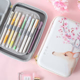 Large capacity stationery box