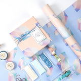 Diamond birthday gift wrapping paper