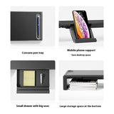 Monitor Elevated Rack USB Extended Folding Computer Desktop Storage Desktop Riser Base Bracket Heightened