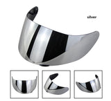 Motorcycle helmet lens