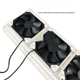 Refrigerator Ventilating Fan Cooling Vent Louver