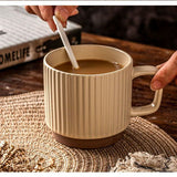 Breakfast Home Ceramic Rough Pottery Water Cup