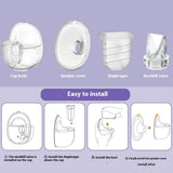 Suitable For S32S39 Wearable Electric Milk Device Accessories