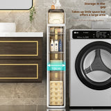 Bathroom Gap Storage Cabinet Drawer Type Home Storage Cabinet