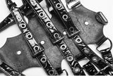 Steampunk Goth Leather Vest Stage Accessories